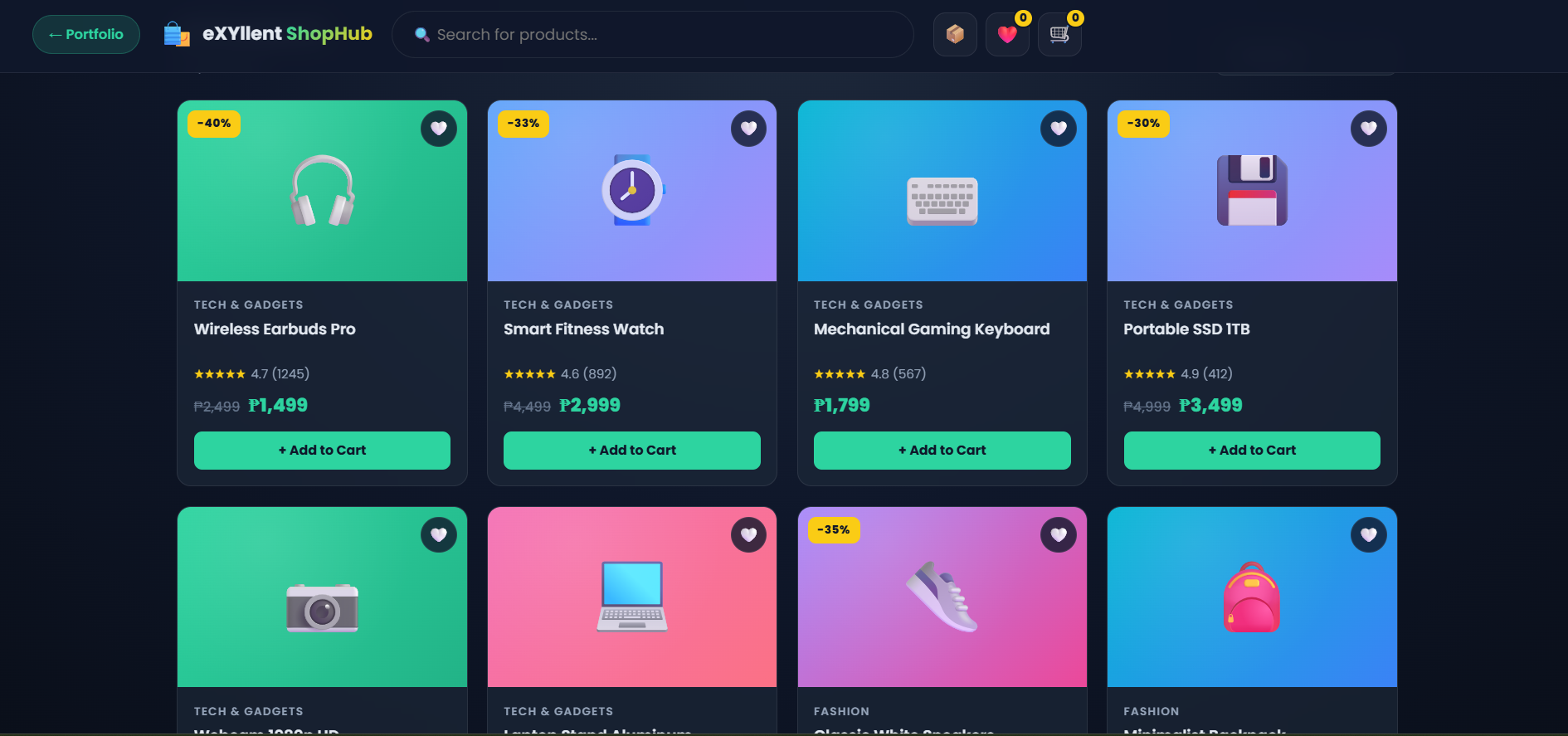 ShopHub Screenshot 2
